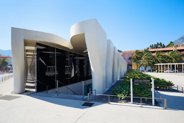 Museo Jean Cocteau, arquitectura contemporánea, Menton — Foto de Stock