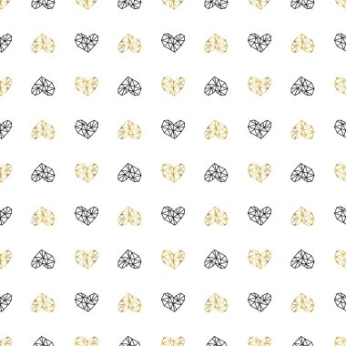 Beyaz arka planda altın gibi pırıl pırıl, pürüzsüz kupa deseni. Vektör illüstrasyonu