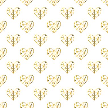 Beyaz arka planda altın gibi pırıl pırıl, pürüzsüz kupa deseni. Vektör illüstrasyonu