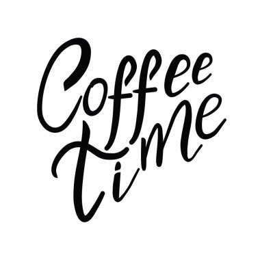 El yapımı kaligrafi ve fırça kalem harfli kahve. Reklam broşürleri tasarımı ve kafeler, restoranlar, fırınlar için davetiyeler.