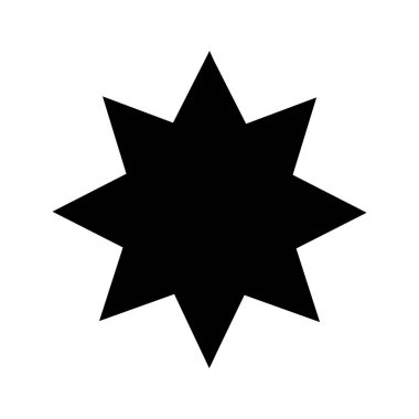 Bir yıldız ya da küçük resim ikonu. Beyaz arkaplanda elle çizilmiş siyah bir vektör simgesi.