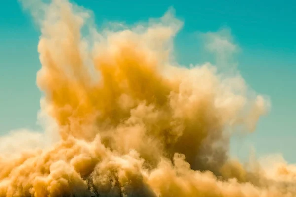 Detonator Blast Desert — Stock Photo, Image