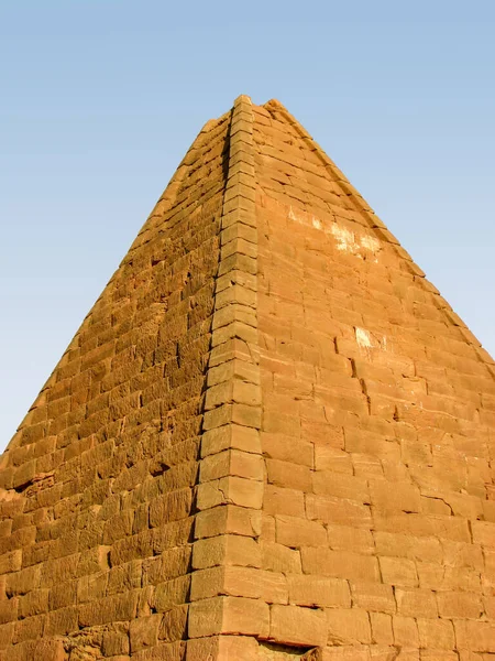 Pirámides Meroe Sodan — Foto de Stock