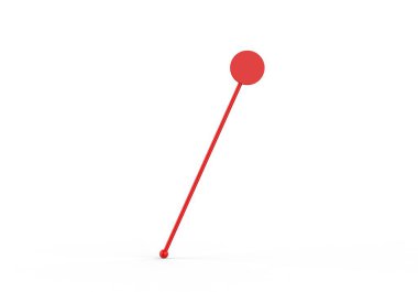 Kokteyl, taklit kuyruk, çay, meyve suyu, kahve ve alkol, promosyon karıştırıcı çubuğu markalaşma, 3D illüstrasyon