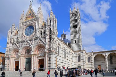Siena Cathedral is a stunning example of Italian medieval architecture