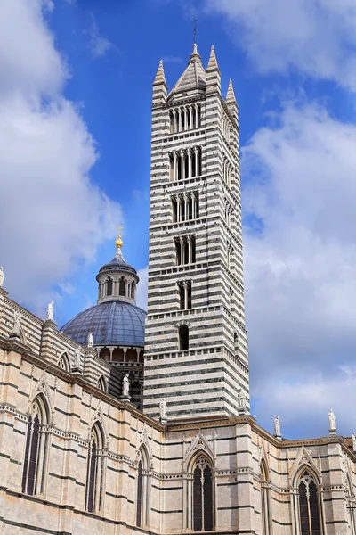 Bell Tower of Siena Cathedral - Italy — Stock Photo, Image