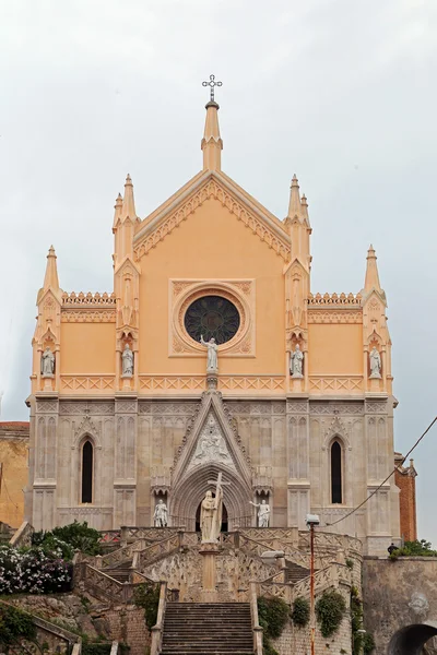 Katedra Saint Francesco zewnętrzne. Gaeta, Włochy — Zdjęcie stockowe