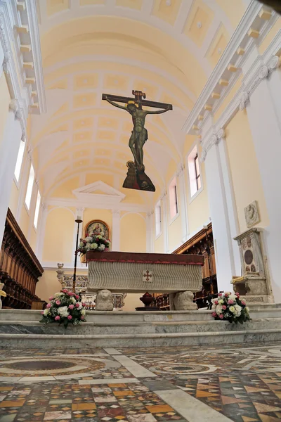 Cathedral Basilica of Gaeta, Italy - Interior — Stock Photo, Image