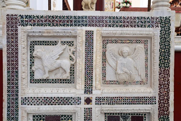 Cathedral Basilica of Gaeta, Italy - Interior — Stock Photo, Image