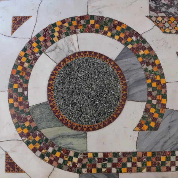 Floor  od Cathedral Basilica of Gaeta - Italy — Stock Photo, Image