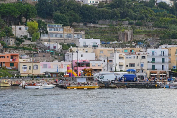 The Marina Grande of Capri island — Stock Photo, Image