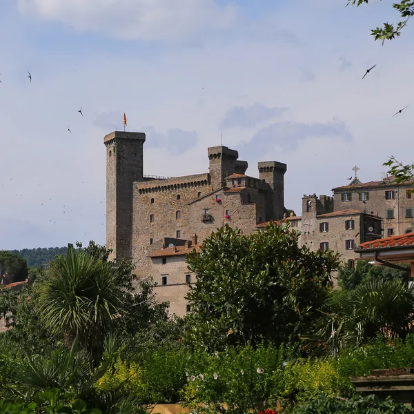 Bolsena (viterbo, lazio, Italië): het middeleeuwse kasteel — Stockfoto