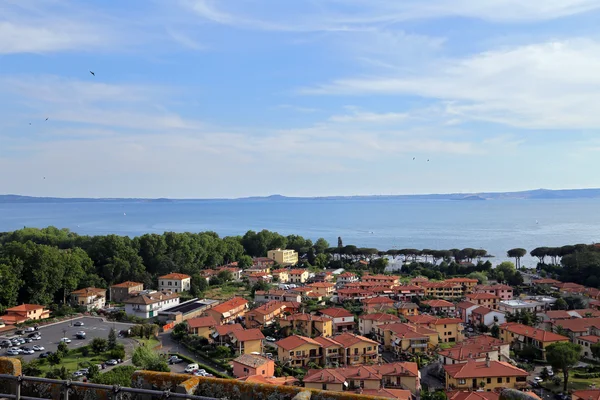 Bolsena Gölü, Viterbo - İtalya — Stok fotoğraf