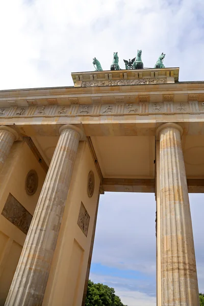 Portão de Brandemburgo de Berlim, Alemanha — Fotografia de Stock