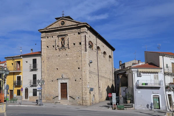 Iglesia de la Virgen del Soccorso - Corfinio - Italia — Foto de Stock