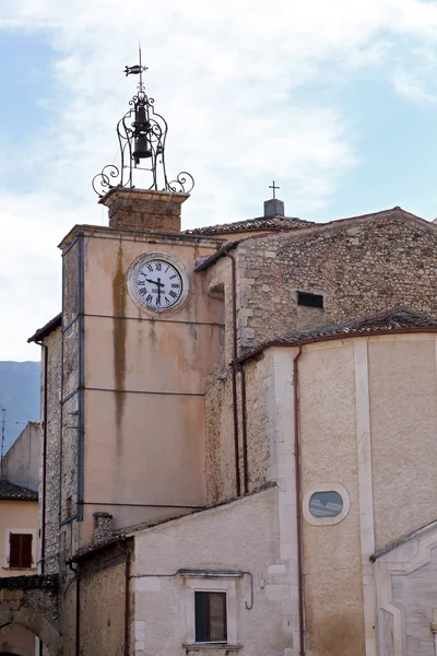 View of the ancient town - Corfinio, L'Aquila, Abruzzo, Italy — Stock Photo, Image