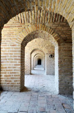 Orta Çağ Karvansaray, Sheki, Batı Azerbaycan