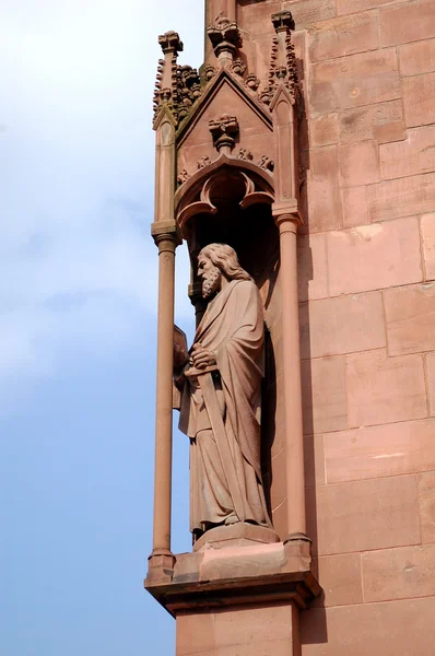 Estatua de Basilea Munster Imágenes de stock libres de derechos