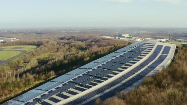 Panneaux Solaires Dans Paysage Landgraaf Limburg Pays Bas — Video