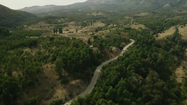 Straße Berglandschaft Patagonien Chile — Stockvideo