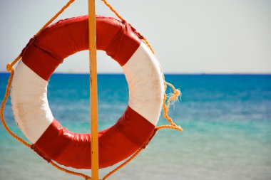 Lifebuoy Sandy Beach üzerinde