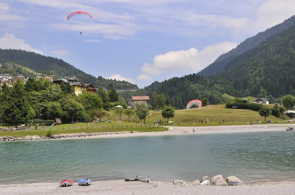 Molveno landscape — Stock Photo, Image