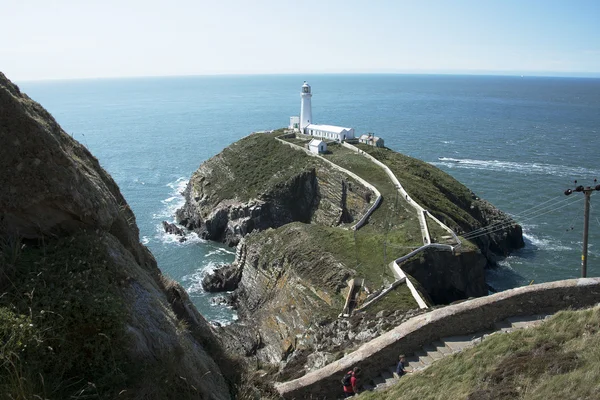 South Stack lighthouse, Anglesey, Wales — Stock Photo, Image