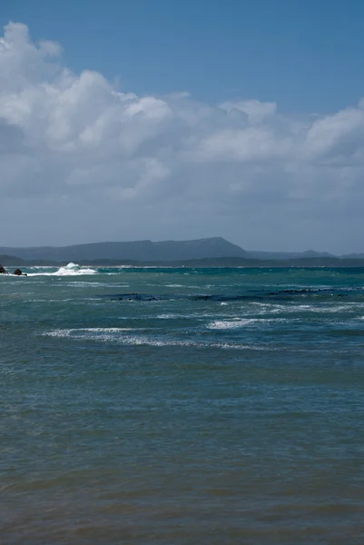 Una tranquilla scena oceanica in Sudafrica — Foto Stock