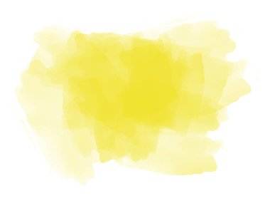 suluboya resim arkaplanı ve arkaplan üzerinde soyut fırça renkli şekil.