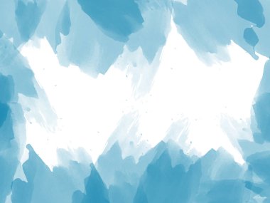 suluboya resim arkaplanı ve arkaplan üzerinde soyut fırça renkli şekil.