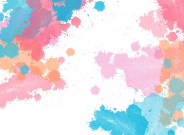 Soyut güzel rengarenk suluboya resim arkaplanı ve arkaplan.