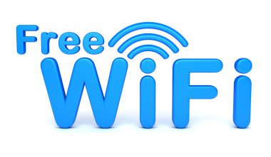 Ücretsiz Wi-Fi sembolü