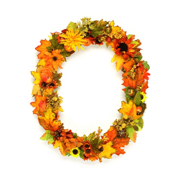 Autumn alphabet — Stock Photo, Image