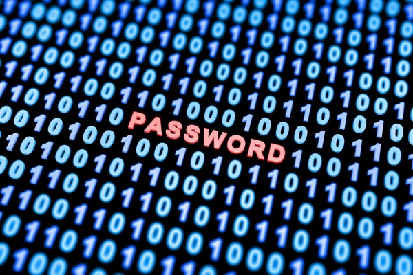 Password background — Stock Photo, Image