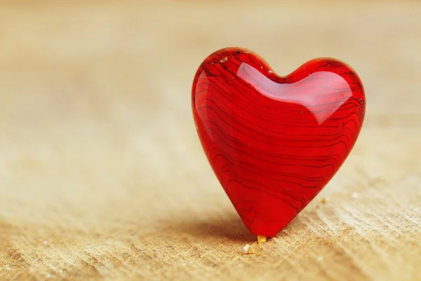 Bright red heart background — Stock Photo, Image