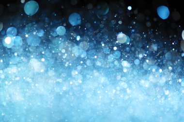 Mavi ışıklar arka plan