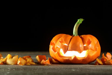 Oyma Halloween jack o'Fener