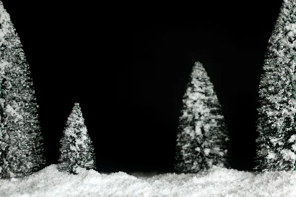 Dark winter background — Stock Photo, Image