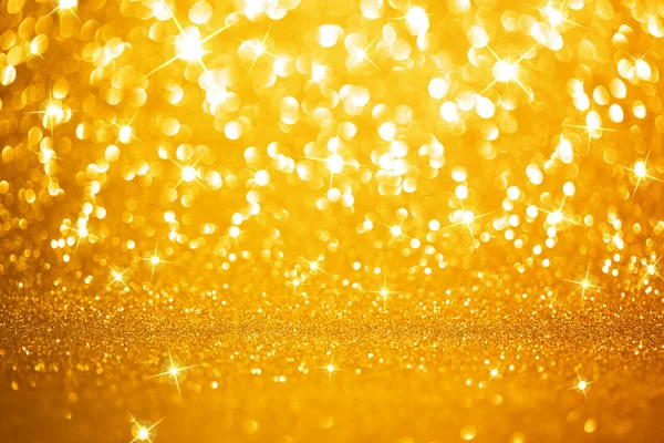 Goldene Lichter Hintergrund — Stockfoto