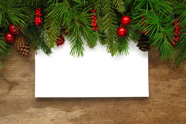 Christmas tree branches background — Stock Photo, Image