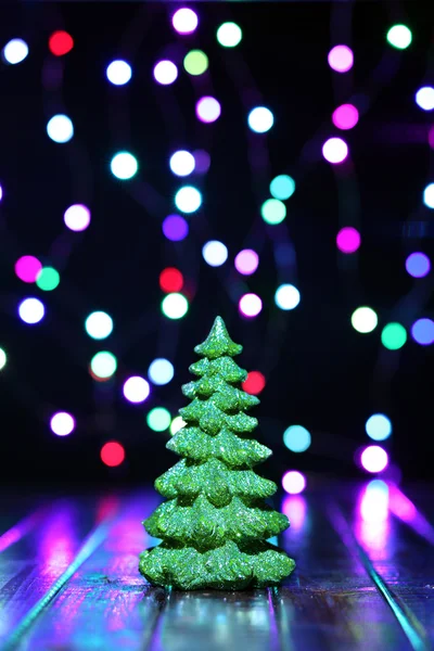 Weinig kerstboom voor lichten — Stockfoto