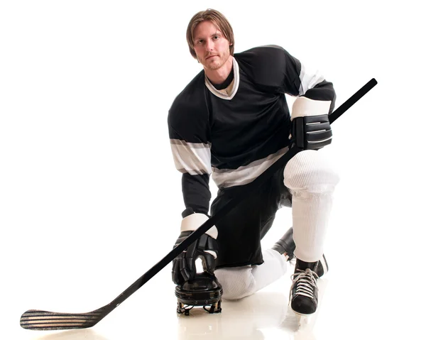 Lední hokejista — Stock fotografie