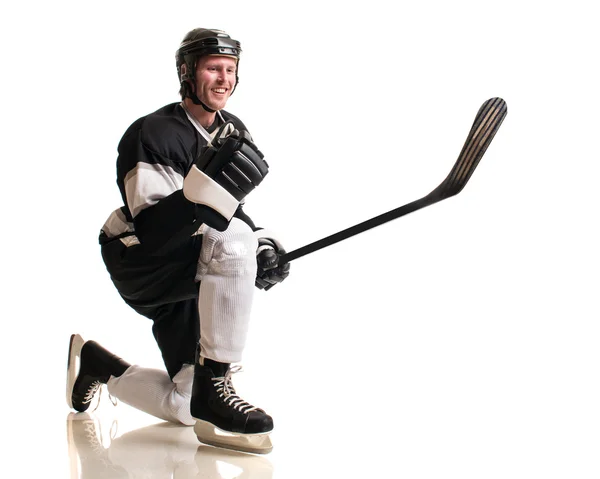Lední hokejista — Stock fotografie
