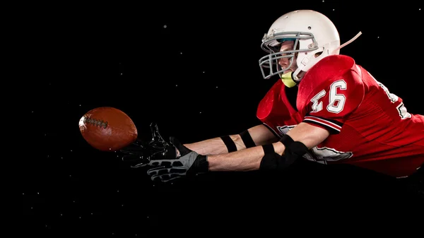 Amerikanischer Fußballspieler — Stockfoto