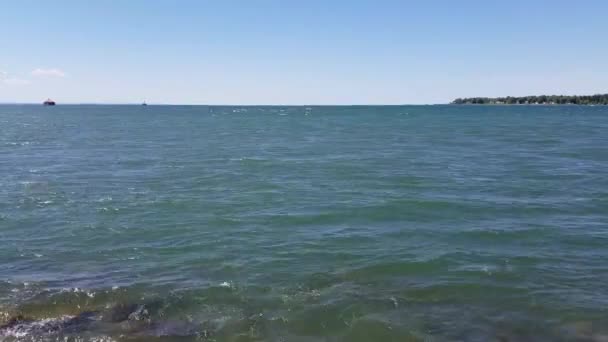 Niagara Nehri'nin kaynak — Stok video