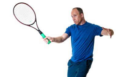 Tennis Action clipart