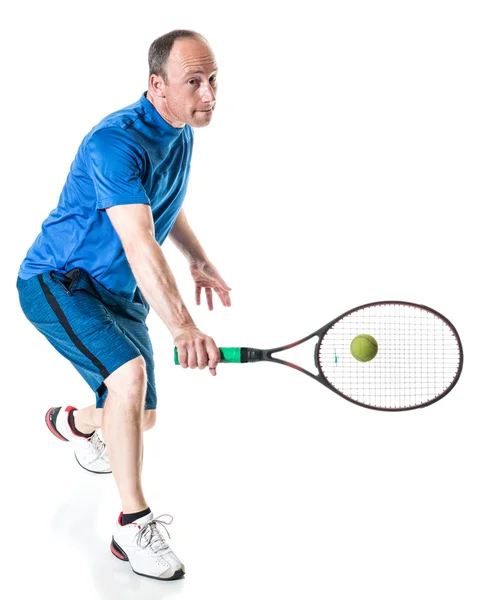 Tennis actie — Stockfoto