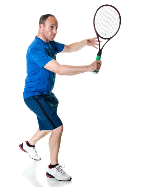 Tennis actie — Stockfoto