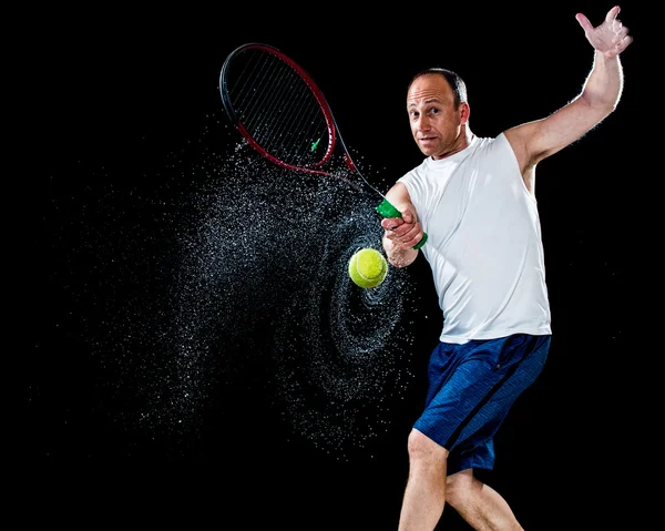 テニス アクション — ストック写真