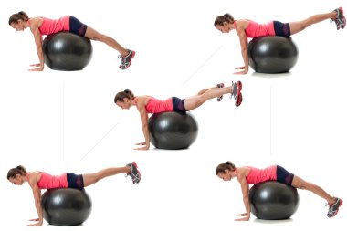 İstikrar topu egzersiz